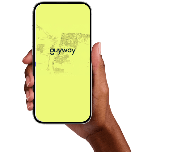 GuyWay app on mobile phone